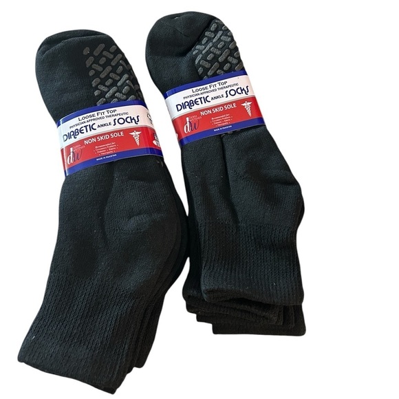 Debra Weitzner Non-Binding Diabetic Socks - 6-Pack - Brand new in packaging. - Picture 2 of 14